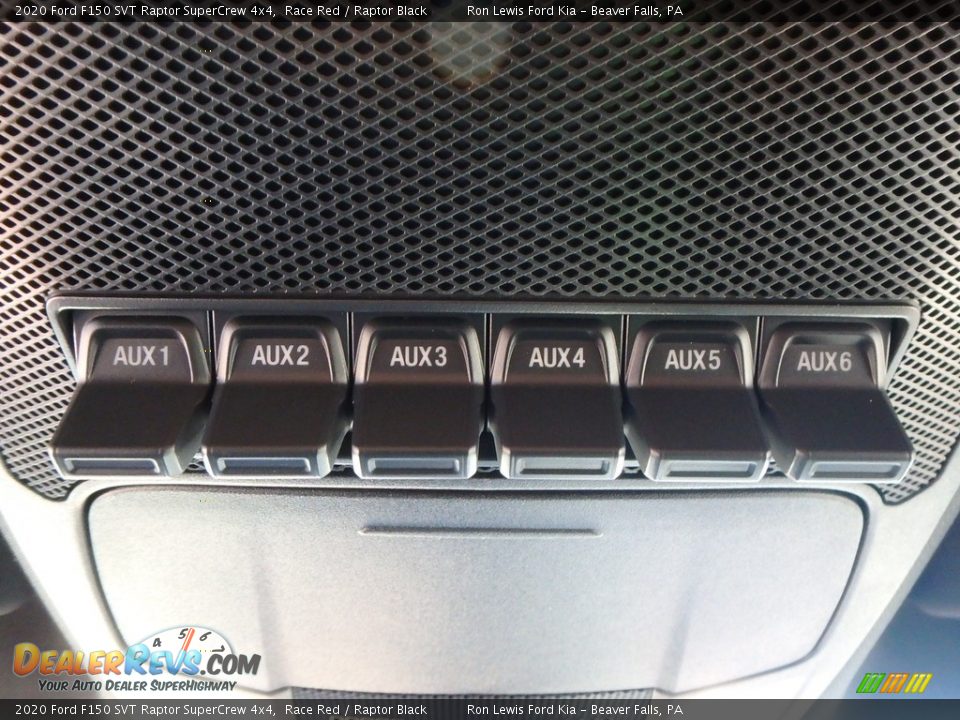 Controls of 2020 Ford F150 SVT Raptor SuperCrew 4x4 Photo #20