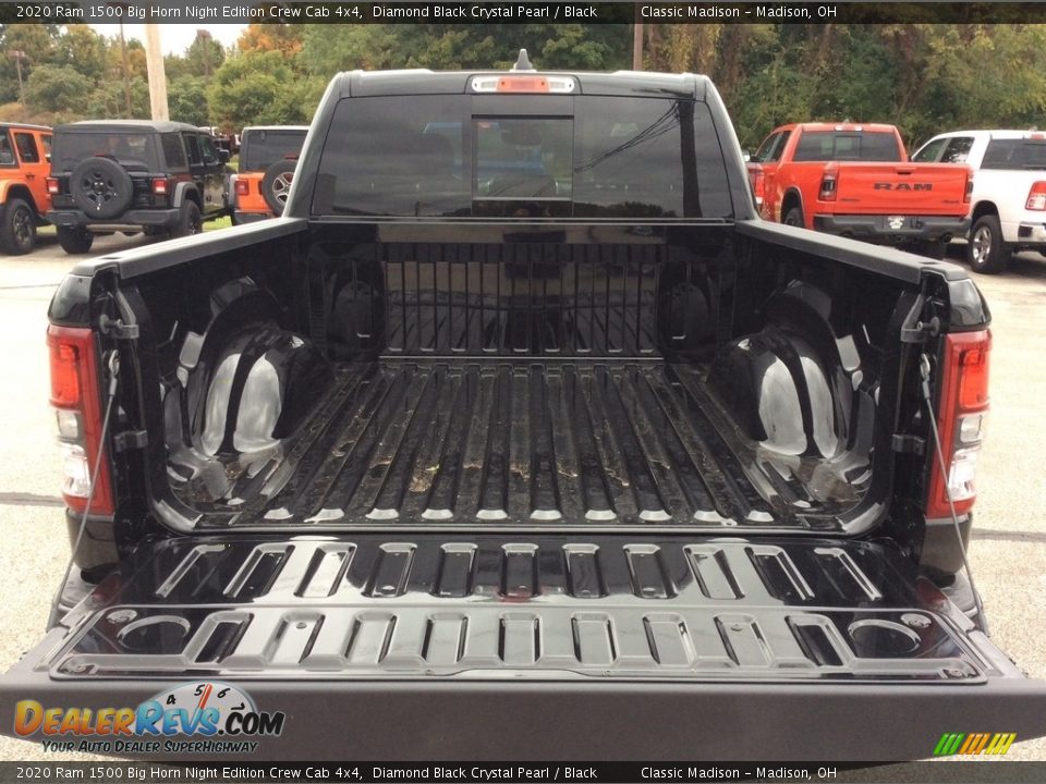 2020 Ram 1500 Big Horn Night Edition Crew Cab 4x4 Diamond Black Crystal Pearl / Black Photo #9