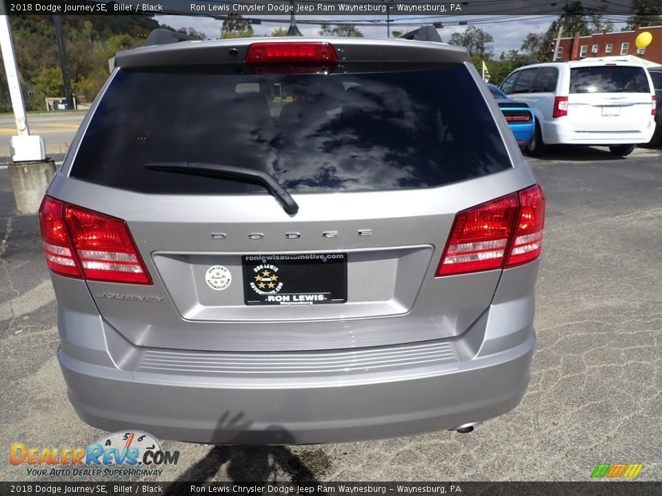 2018 Dodge Journey SE Billet / Black Photo #4