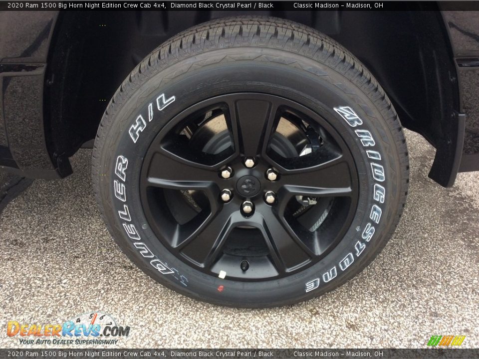 2020 Ram 1500 Big Horn Night Edition Crew Cab 4x4 Wheel Photo #10