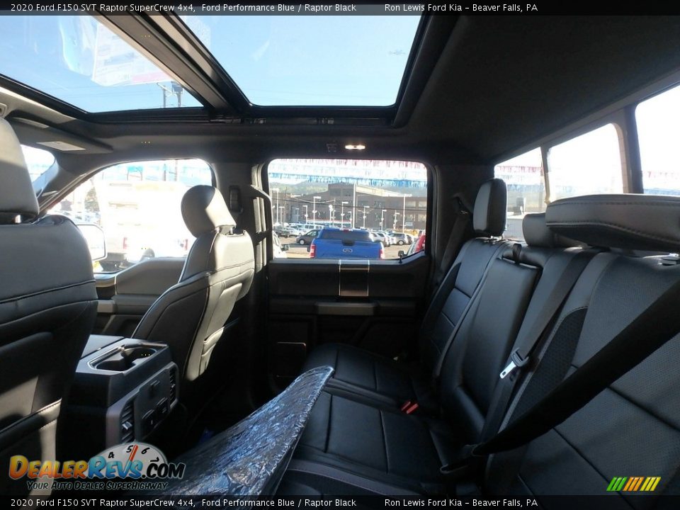Rear Seat of 2020 Ford F150 SVT Raptor SuperCrew 4x4 Photo #12