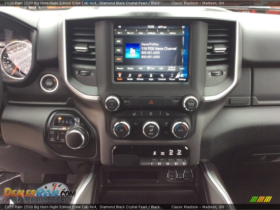 Controls of 2020 Ram 1500 Big Horn Night Edition Crew Cab 4x4 Photo #14