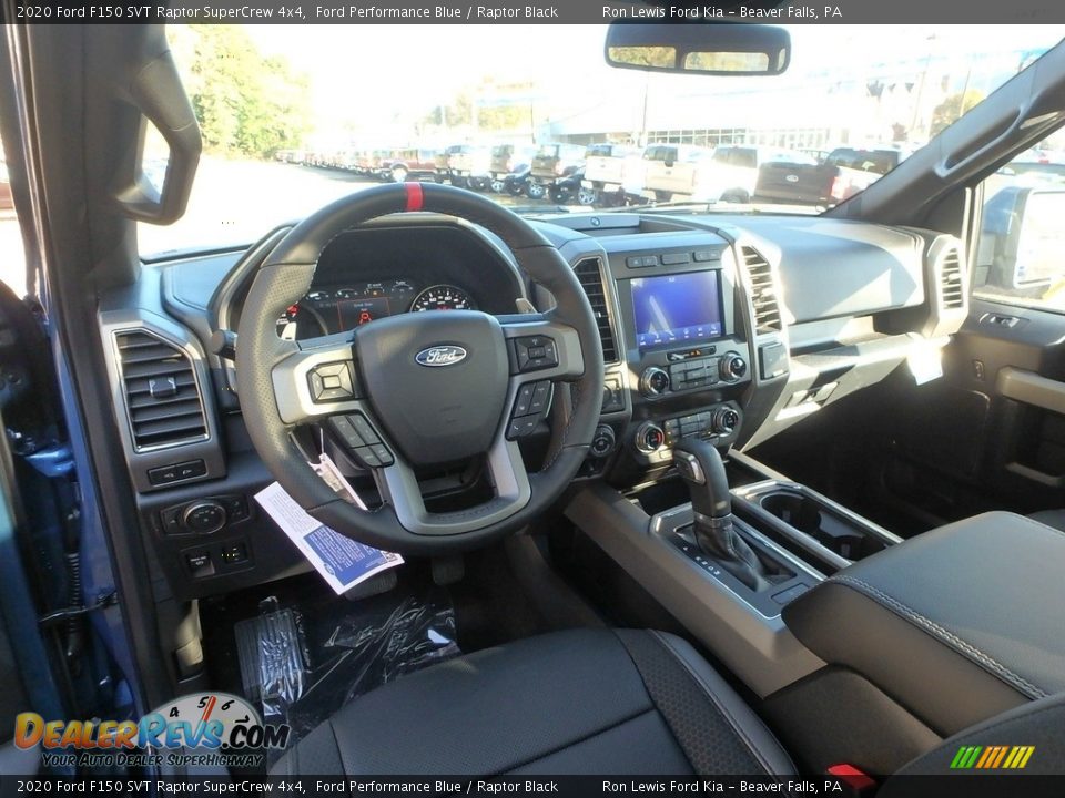 Raptor Black Interior - 2020 Ford F150 SVT Raptor SuperCrew 4x4 Photo #13
