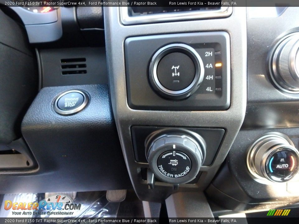 Controls of 2020 Ford F150 SVT Raptor SuperCrew 4x4 Photo #16