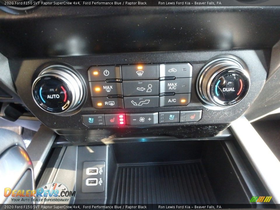 Controls of 2020 Ford F150 SVT Raptor SuperCrew 4x4 Photo #17