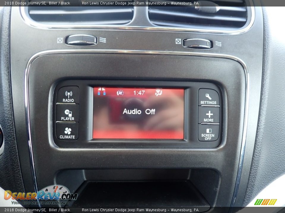 2018 Dodge Journey SE Billet / Black Photo #14