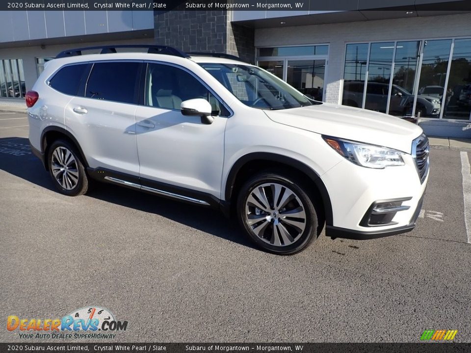 2020 Subaru Ascent Limited Crystal White Pearl / Slate Photo #1