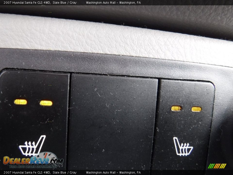 2007 Hyundai Santa Fe GLS 4WD Slate Blue / Gray Photo #22