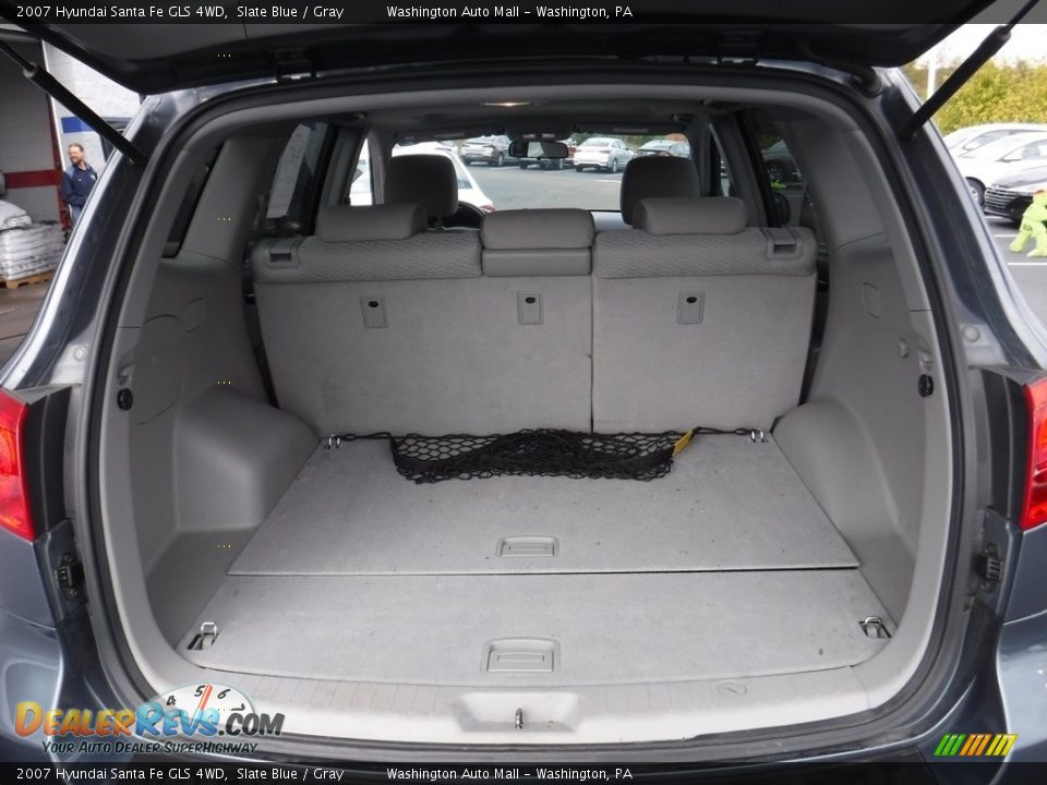 2007 Hyundai Santa Fe GLS 4WD Slate Blue / Gray Photo #24