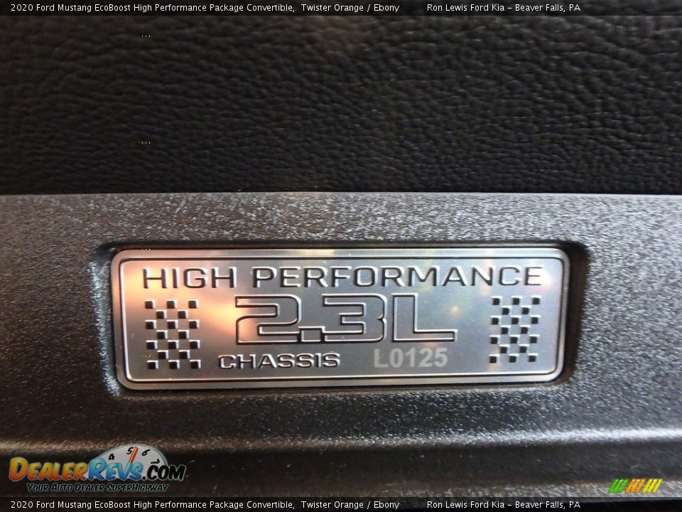 2020 Ford Mustang EcoBoost High Performance Package Convertible Logo Photo #20