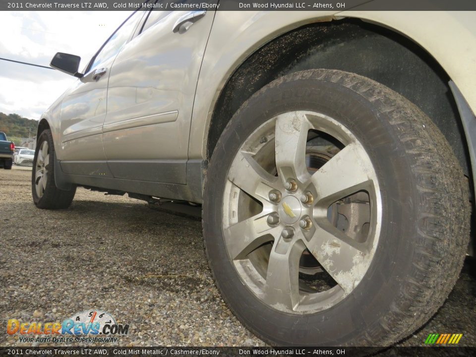 2011 Chevrolet Traverse LTZ AWD Gold Mist Metallic / Cashmere/Ebony Photo #8
