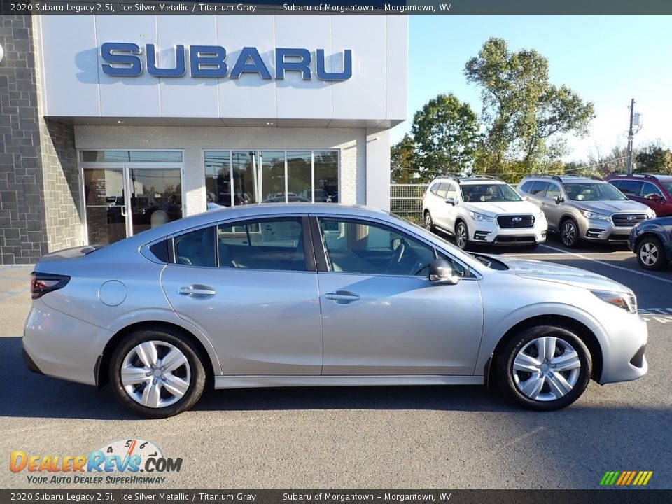 2020 Subaru Legacy 2.5i Ice Silver Metallic / Titanium Gray Photo #3
