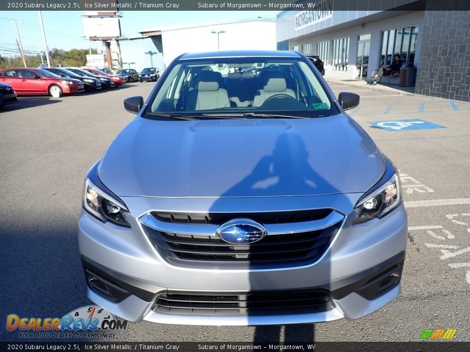 2020 Subaru Legacy 2.5i Ice Silver Metallic / Titanium Gray Photo #9