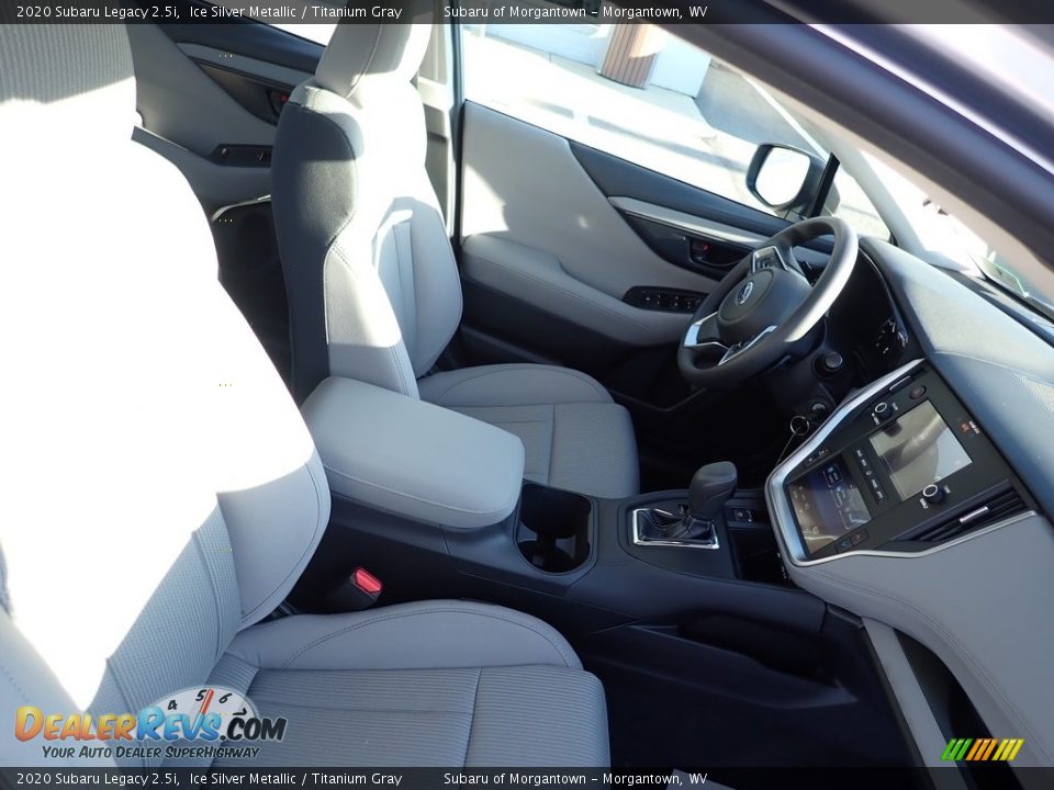 2020 Subaru Legacy 2.5i Ice Silver Metallic / Titanium Gray Photo #10