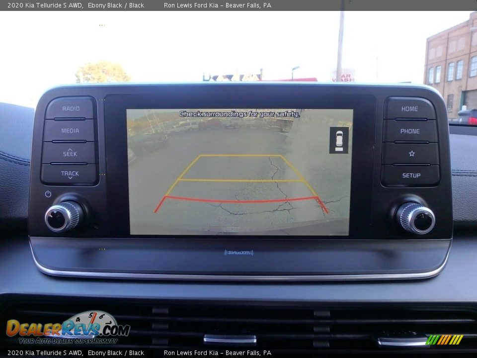 2020 Kia Telluride S AWD Ebony Black / Black Photo #20