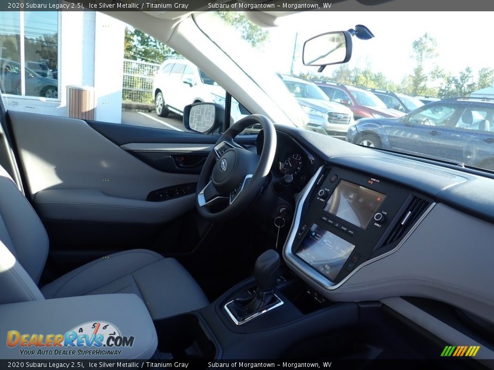 2020 Subaru Legacy 2.5i Ice Silver Metallic / Titanium Gray Photo #11