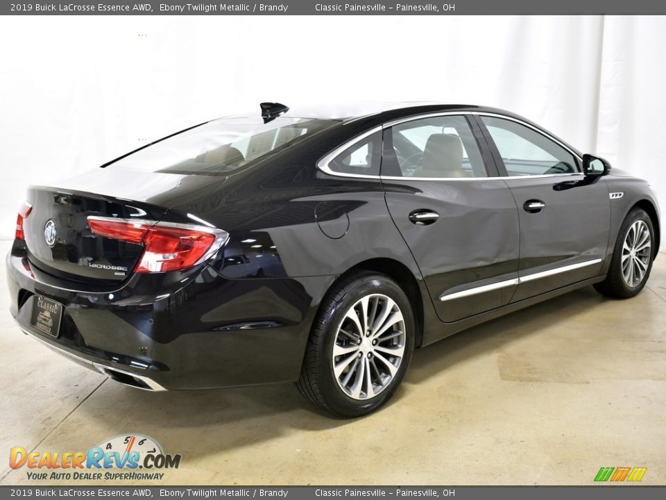 2019 Buick LaCrosse Essence AWD Ebony Twilight Metallic / Brandy Photo #2