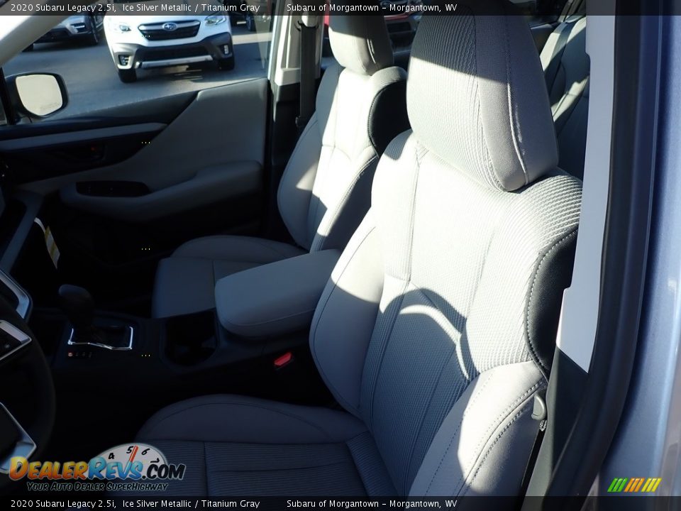 2020 Subaru Legacy 2.5i Ice Silver Metallic / Titanium Gray Photo #13