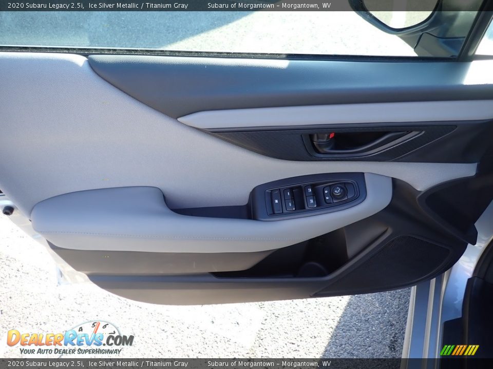 2020 Subaru Legacy 2.5i Ice Silver Metallic / Titanium Gray Photo #14