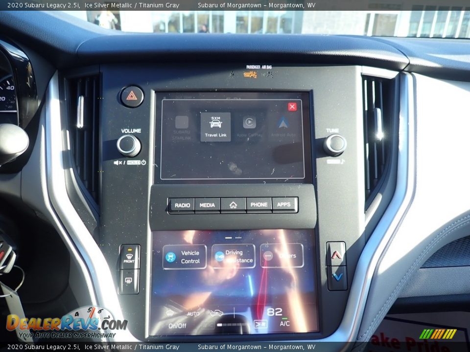 2020 Subaru Legacy 2.5i Ice Silver Metallic / Titanium Gray Photo #16