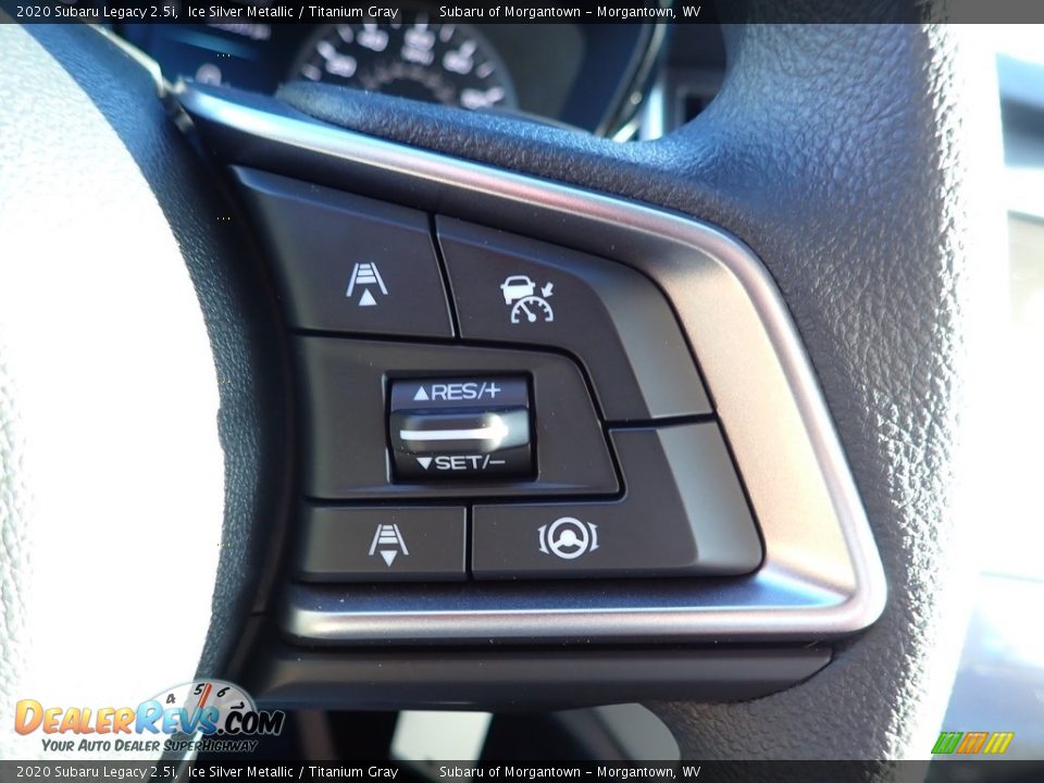 2020 Subaru Legacy 2.5i Ice Silver Metallic / Titanium Gray Photo #18