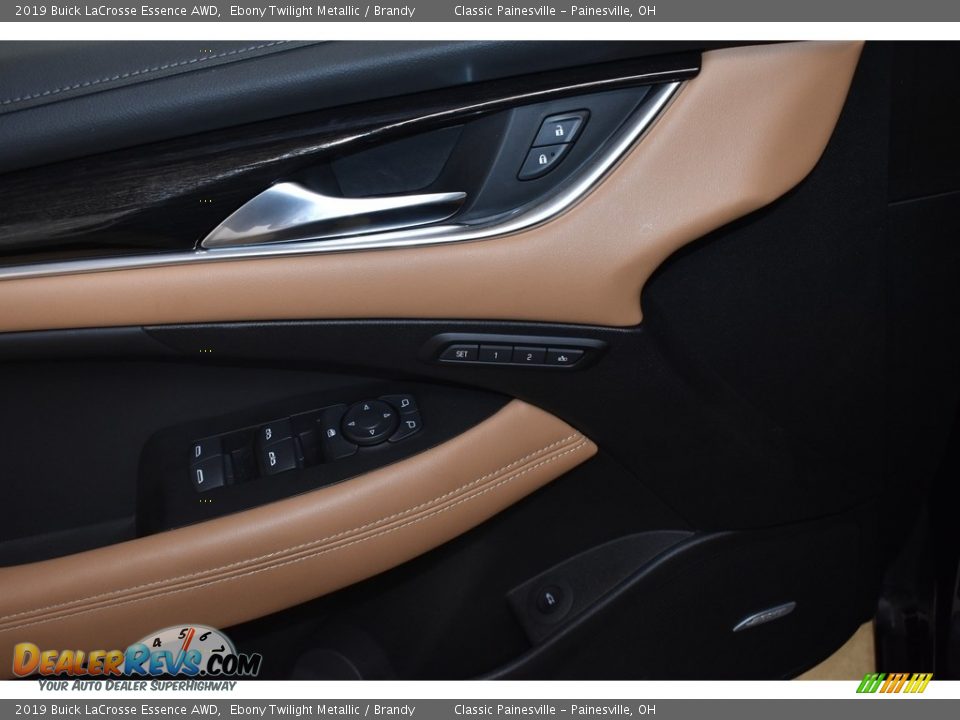 2019 Buick LaCrosse Essence AWD Ebony Twilight Metallic / Brandy Photo #11