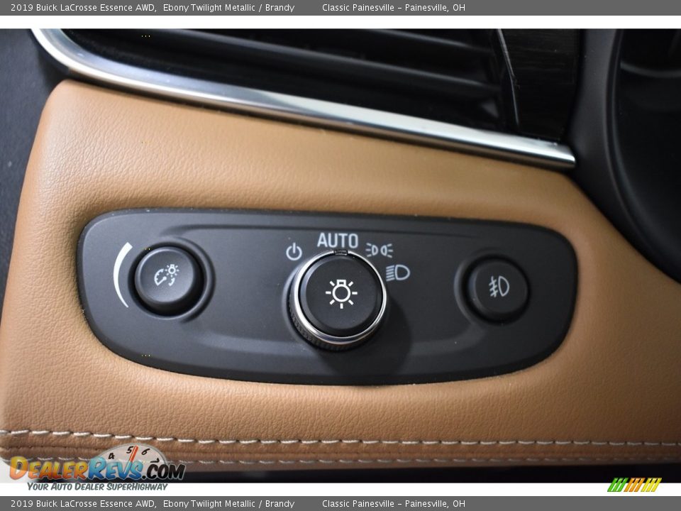 2019 Buick LaCrosse Essence AWD Ebony Twilight Metallic / Brandy Photo #12