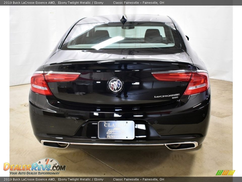 2019 Buick LaCrosse Essence AWD Ebony Twilight Metallic / Ebony Photo #3