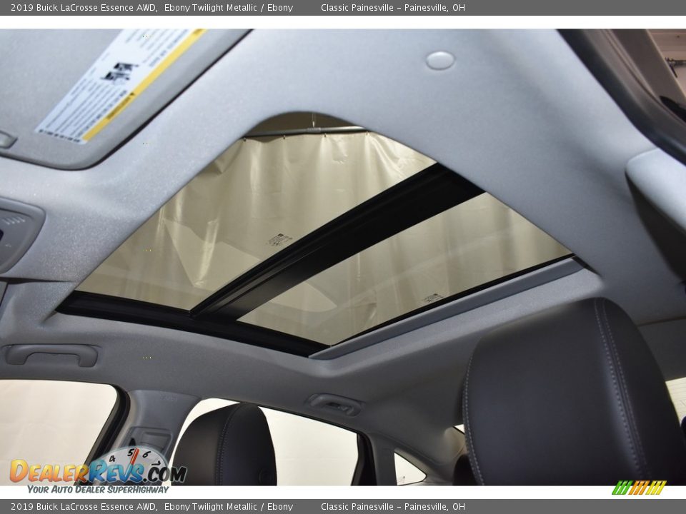 2019 Buick LaCrosse Essence AWD Ebony Twilight Metallic / Ebony Photo #7