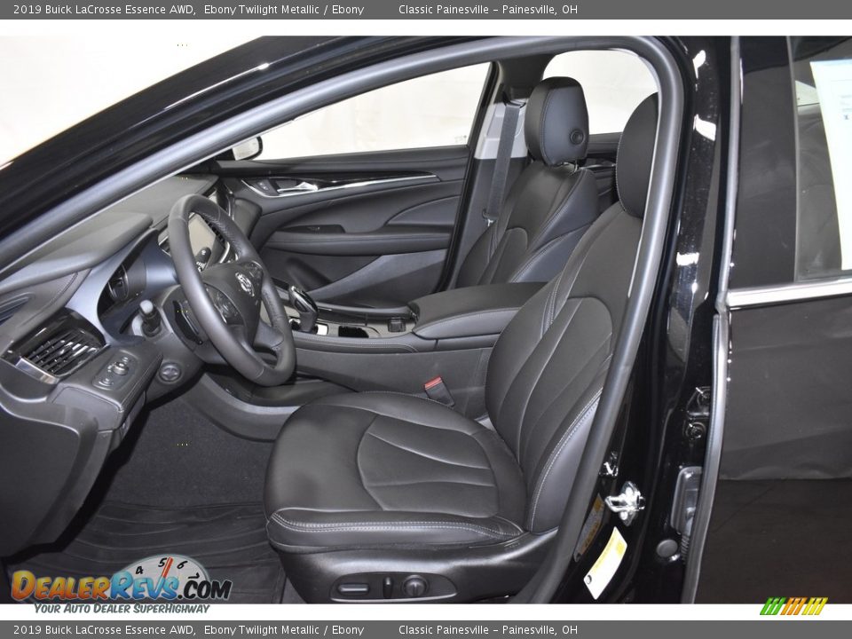 2019 Buick LaCrosse Essence AWD Ebony Twilight Metallic / Ebony Photo #8