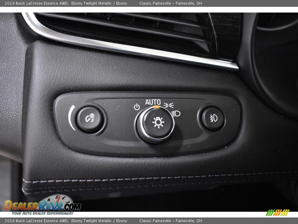 2019 Buick LaCrosse Essence AWD Ebony Twilight Metallic / Ebony Photo #12