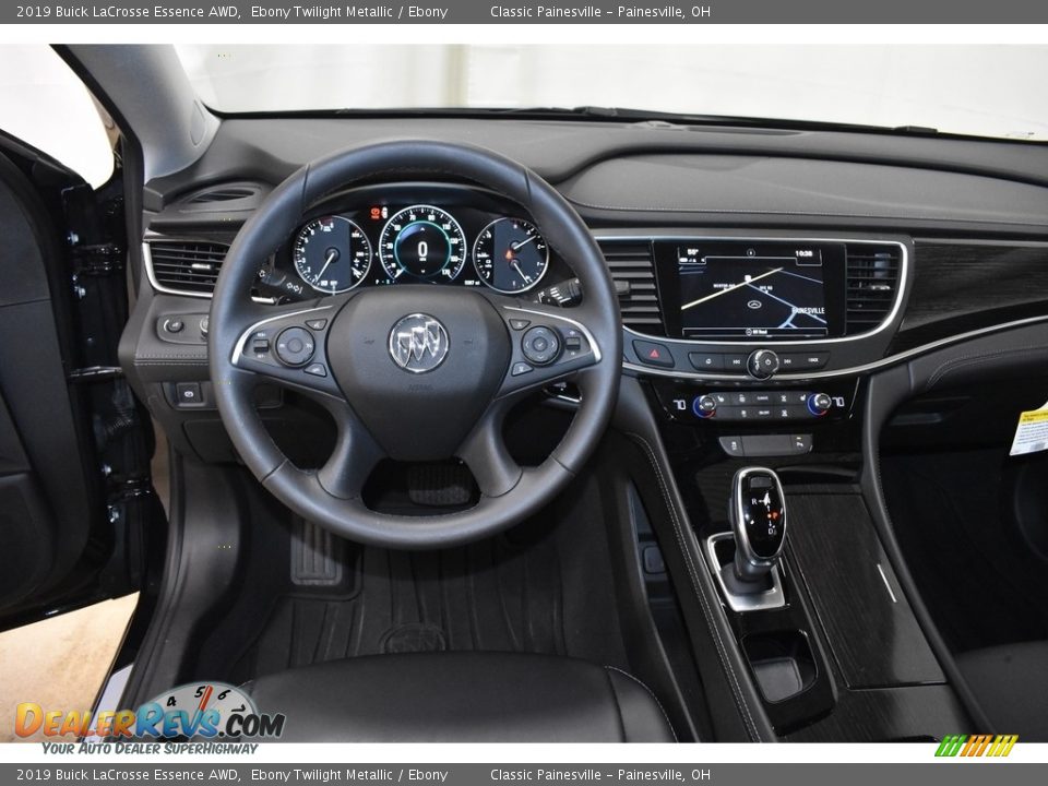 2019 Buick LaCrosse Essence AWD Ebony Twilight Metallic / Ebony Photo #13