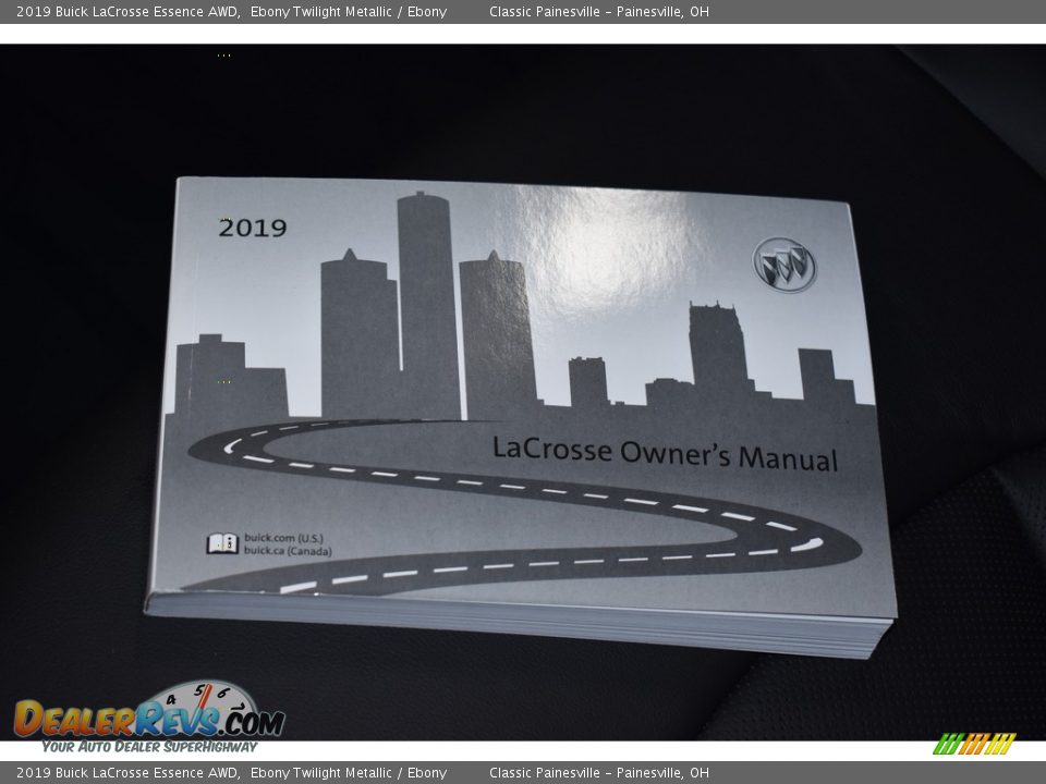 2019 Buick LaCrosse Essence AWD Ebony Twilight Metallic / Ebony Photo #17