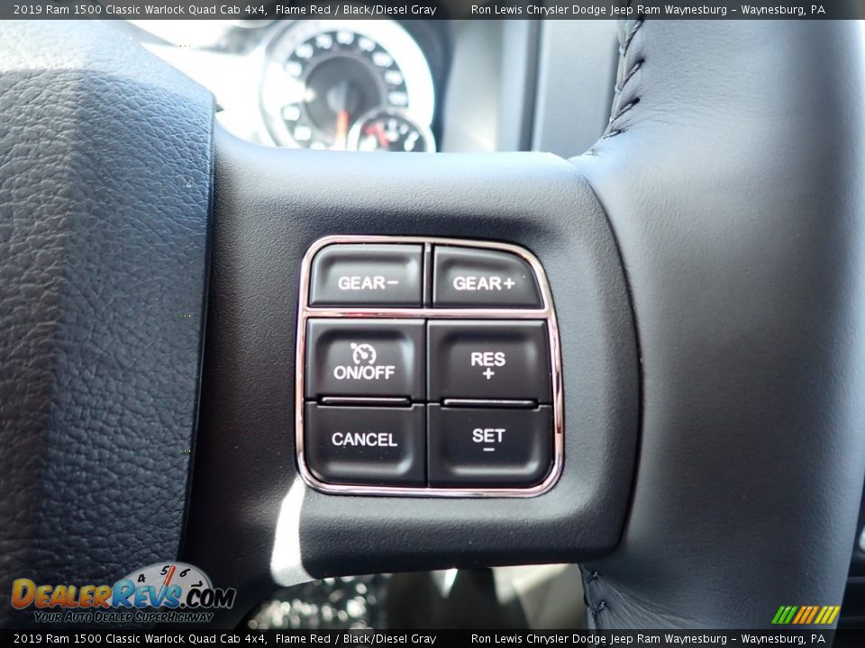 2019 Ram 1500 Classic Warlock Quad Cab 4x4 Steering Wheel Photo #19