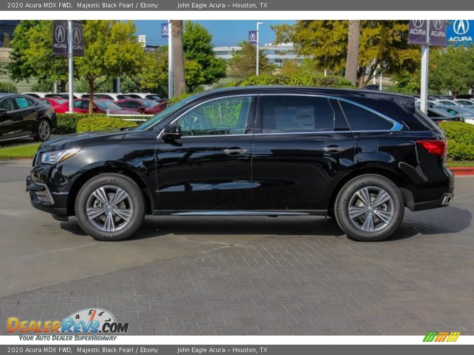 2020 Acura MDX FWD Majestic Black Pearl / Ebony Photo #4
