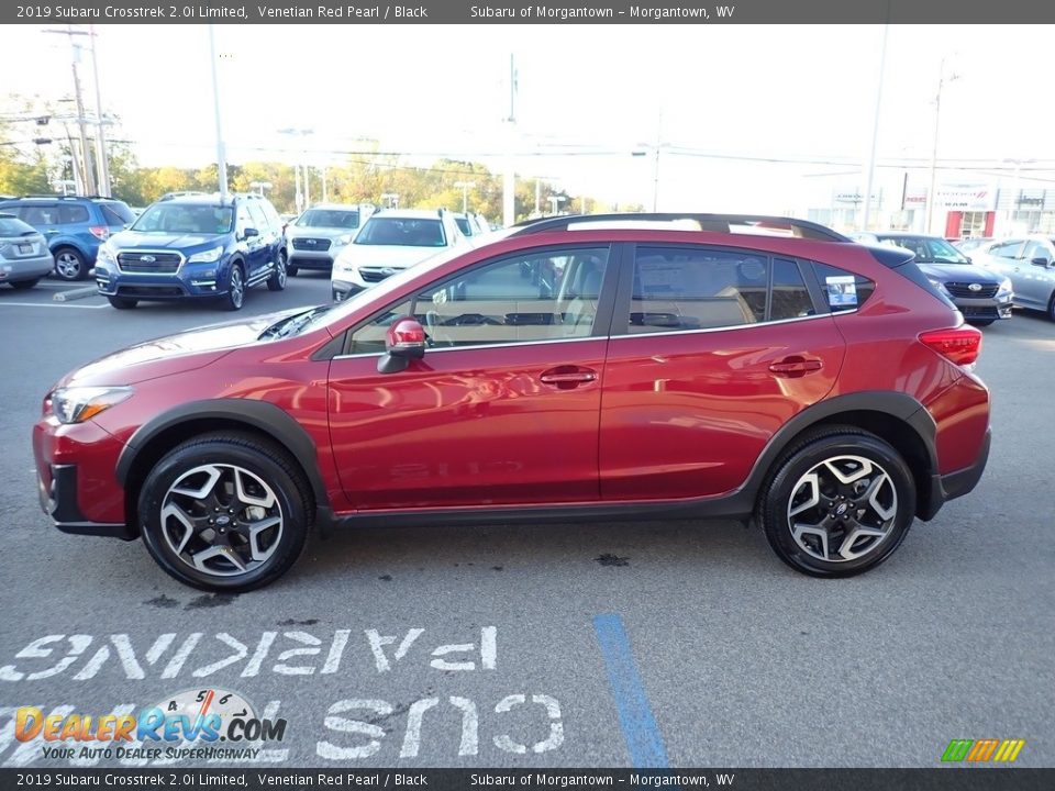 2019 Subaru Crosstrek 2.0i Limited Venetian Red Pearl / Black Photo #7