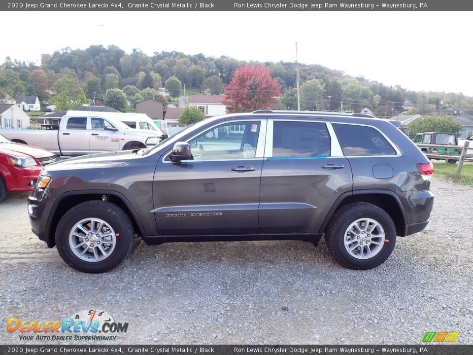 2020 Jeep Grand Cherokee Laredo 4x4 Granite Crystal Metallic / Black Photo #2