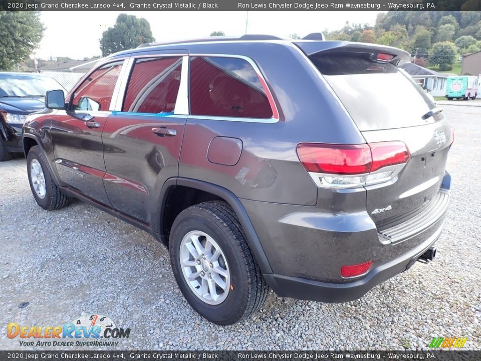 2020 Jeep Grand Cherokee Laredo 4x4 Granite Crystal Metallic / Black Photo #3