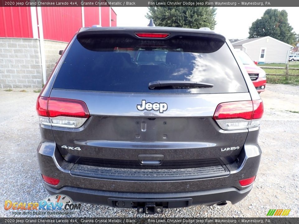 2020 Jeep Grand Cherokee Laredo 4x4 Granite Crystal Metallic / Black Photo #4