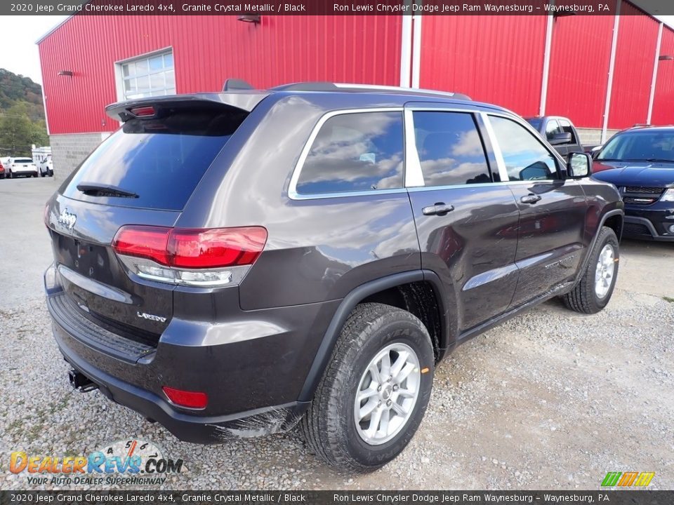 2020 Jeep Grand Cherokee Laredo 4x4 Granite Crystal Metallic / Black Photo #5