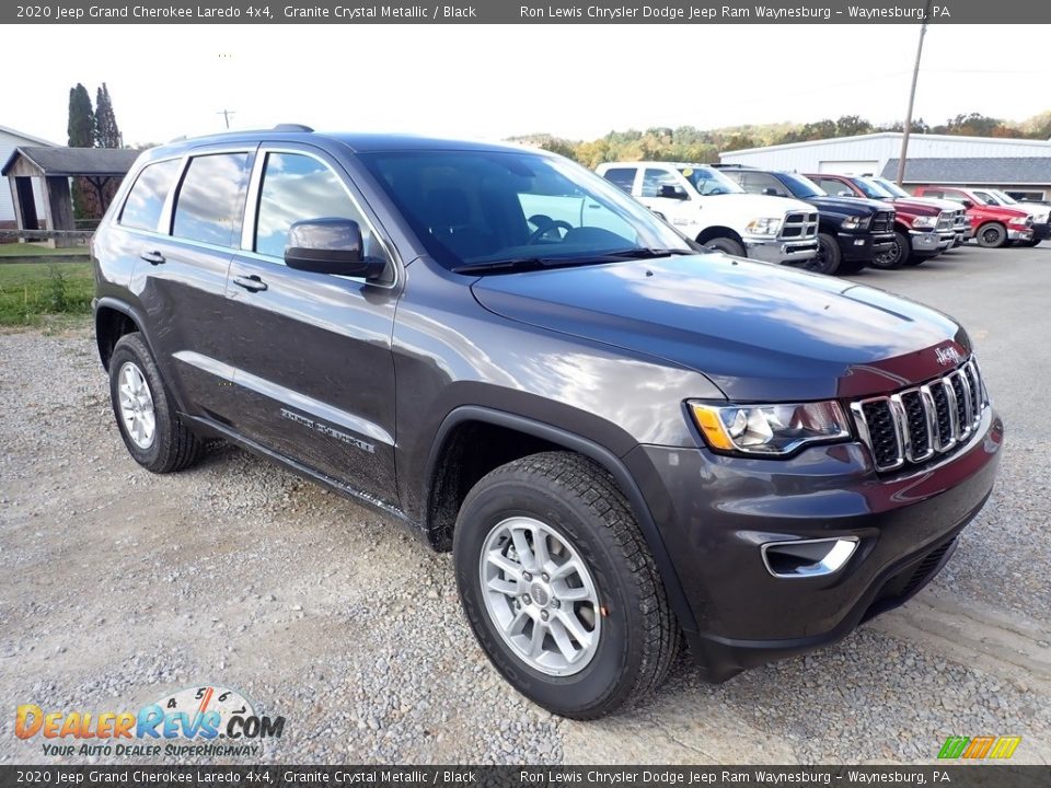 2020 Jeep Grand Cherokee Laredo 4x4 Granite Crystal Metallic / Black Photo #7