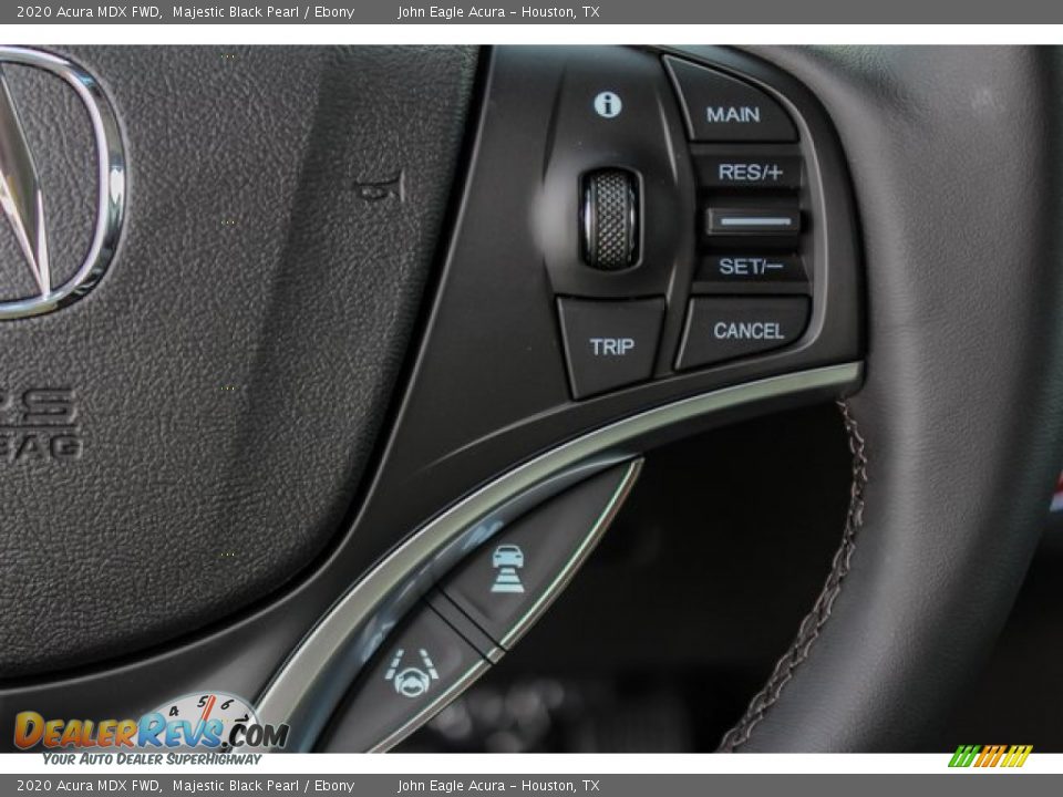 2020 Acura MDX FWD Majestic Black Pearl / Ebony Photo #36