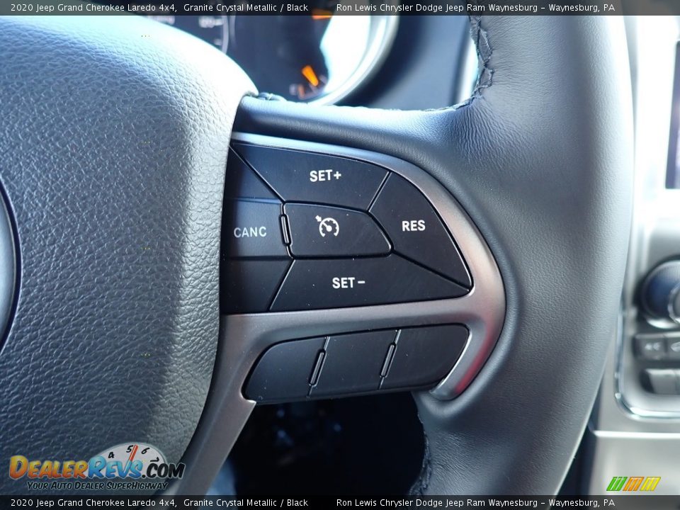 2020 Jeep Grand Cherokee Laredo 4x4 Granite Crystal Metallic / Black Photo #17