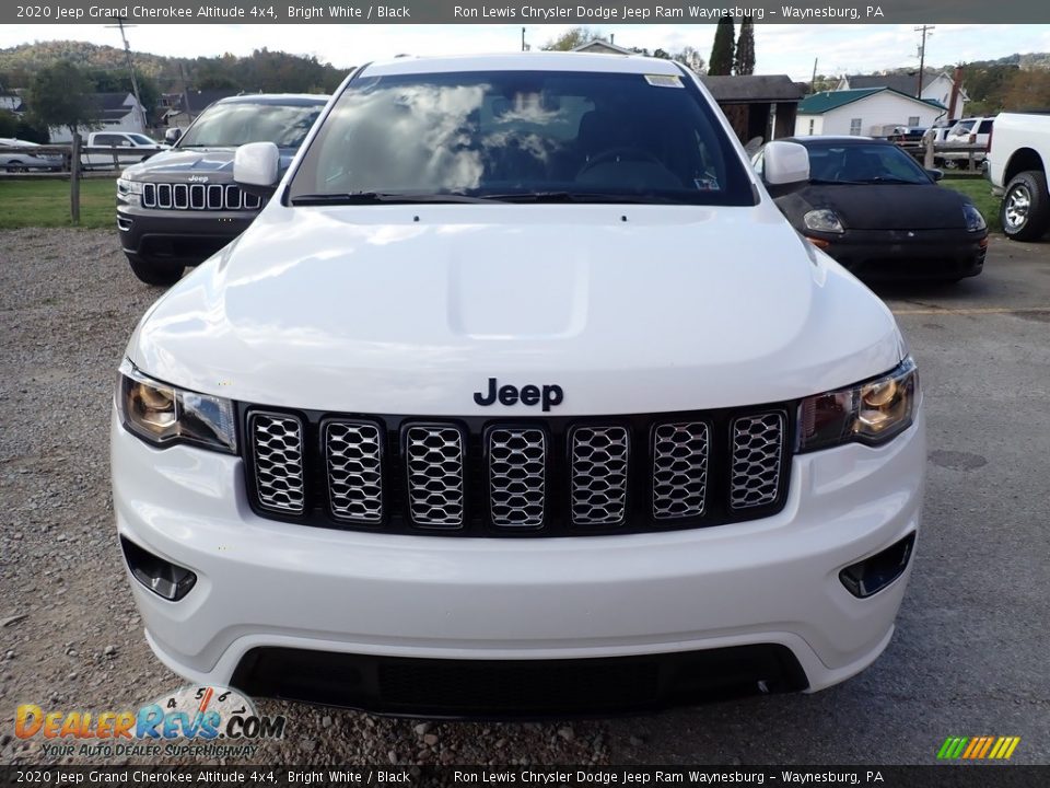 2020 Jeep Grand Cherokee Altitude 4x4 Bright White / Black Photo #8