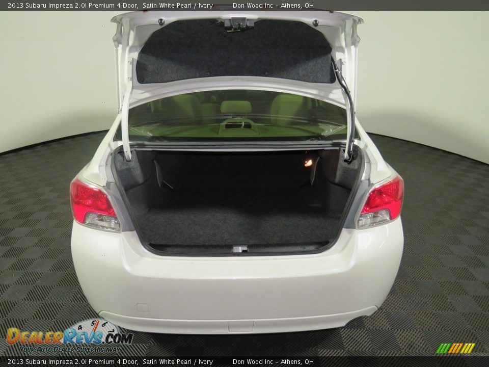 2013 Subaru Impreza 2.0i Premium 4 Door Satin White Pearl / Ivory Photo #13