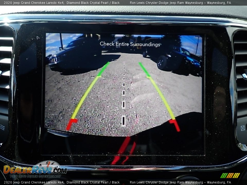 2020 Jeep Grand Cherokee Laredo 4x4 Diamond Black Crystal Pearl / Black Photo #19