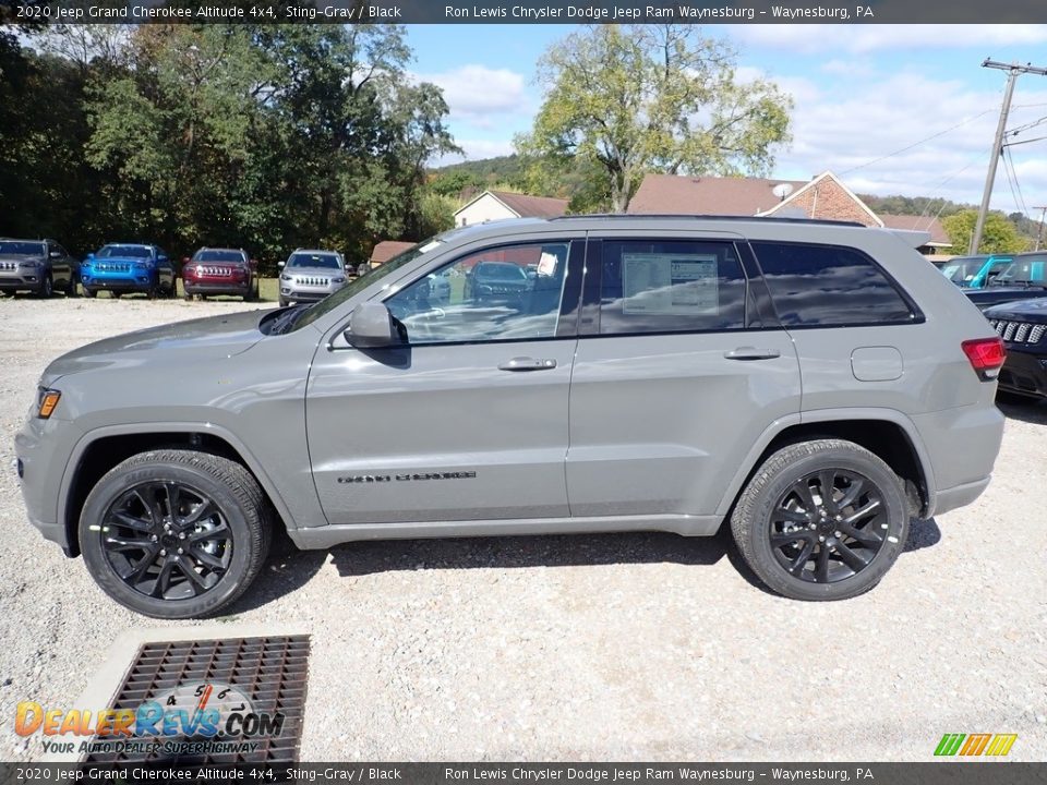 2020 Jeep Grand Cherokee Altitude 4x4 Sting-Gray / Black Photo #2