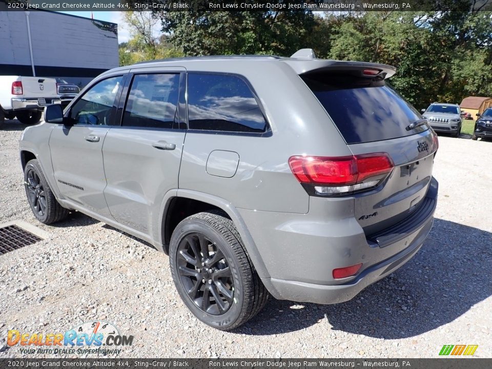 2020 Jeep Grand Cherokee Altitude 4x4 Sting-Gray / Black Photo #3
