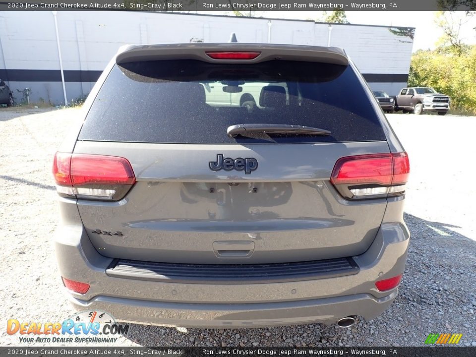 2020 Jeep Grand Cherokee Altitude 4x4 Sting-Gray / Black Photo #4