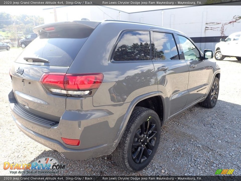 2020 Jeep Grand Cherokee Altitude 4x4 Sting-Gray / Black Photo #5
